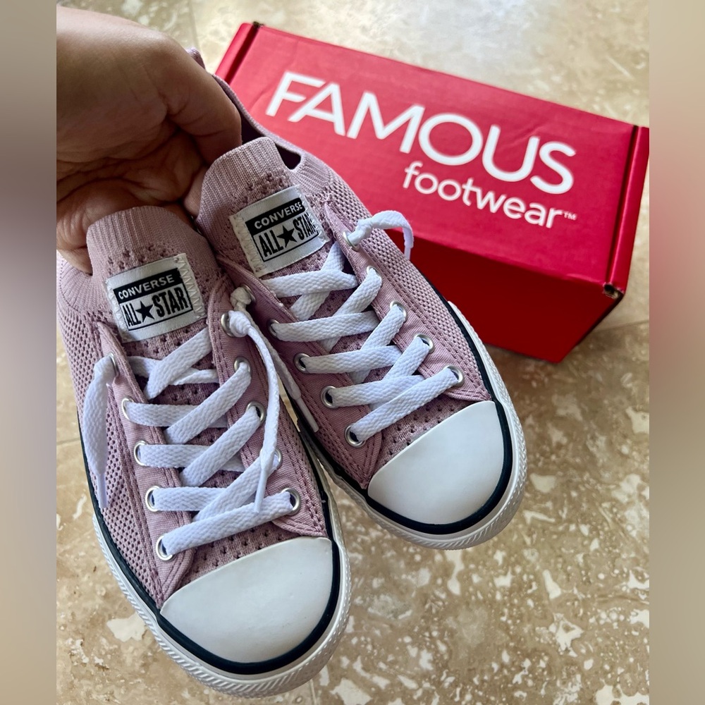Converse All Star Light Purple Sneakers
